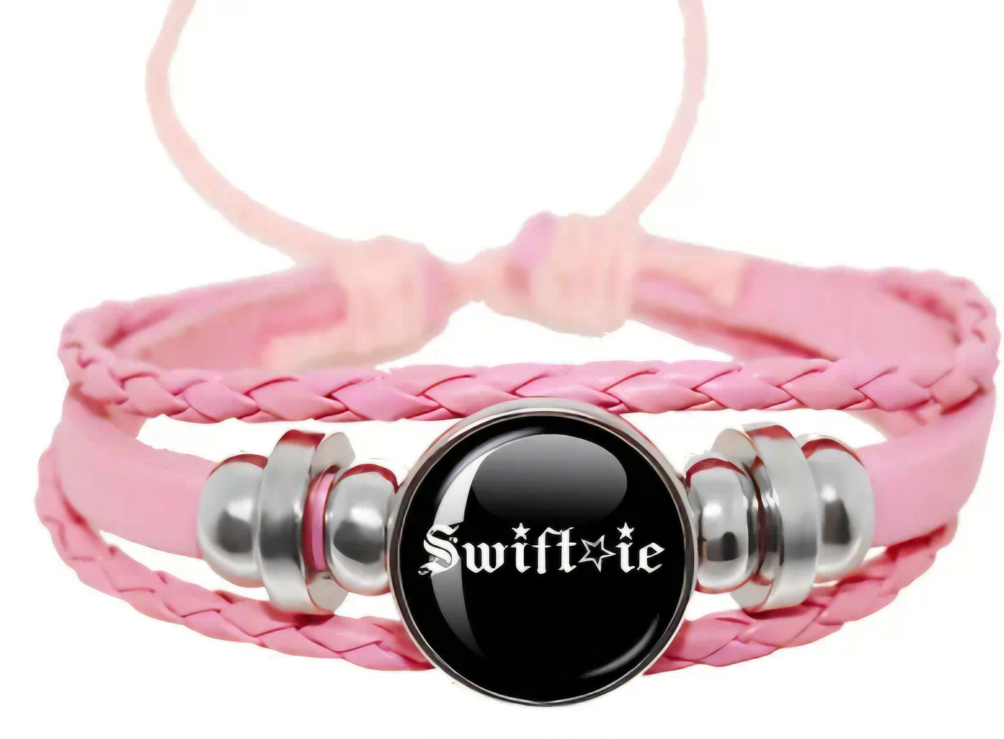 Swiftie faux leather adjustable bracelet