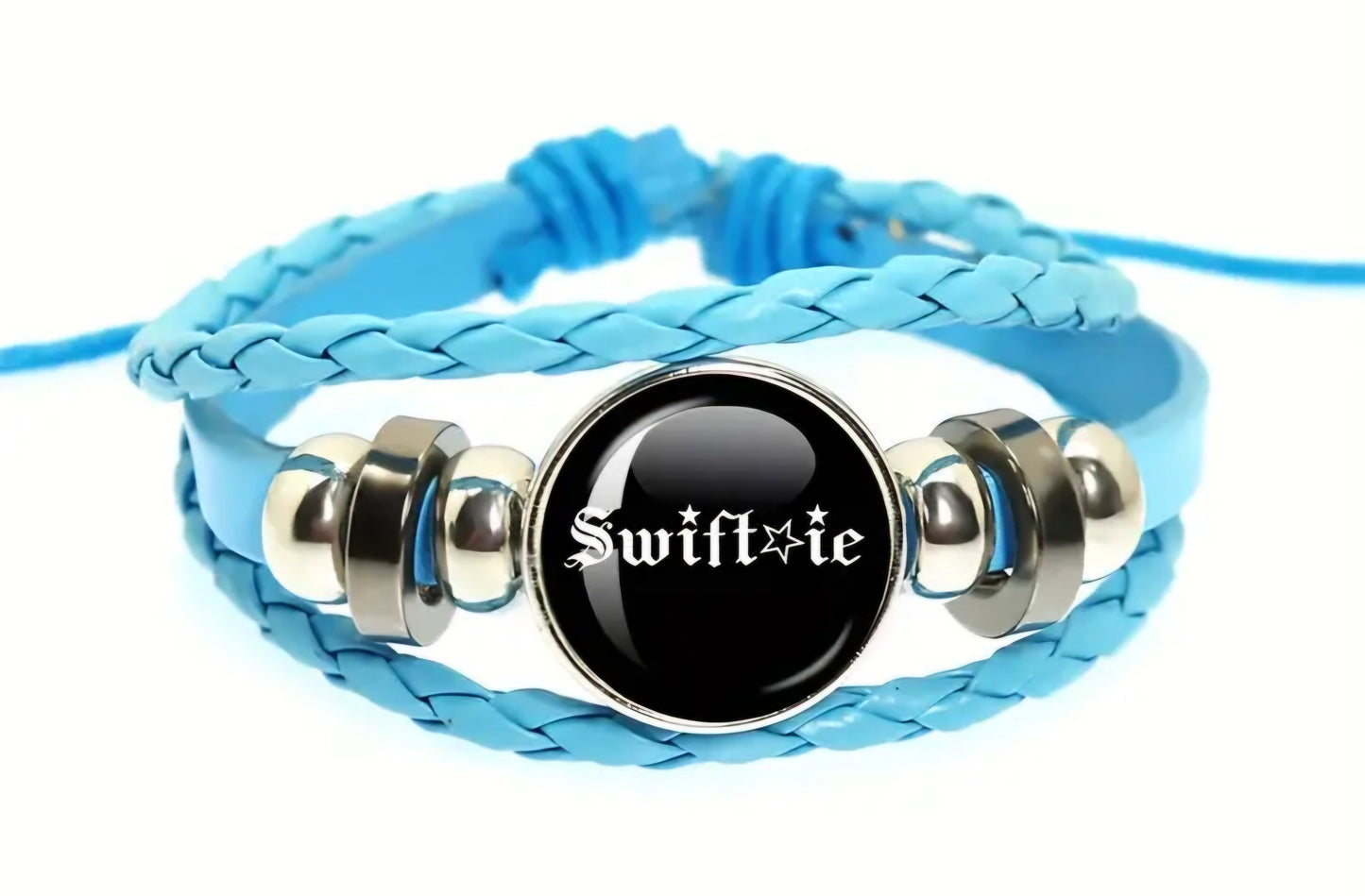 Swiftie faux leather adjustable bracelet