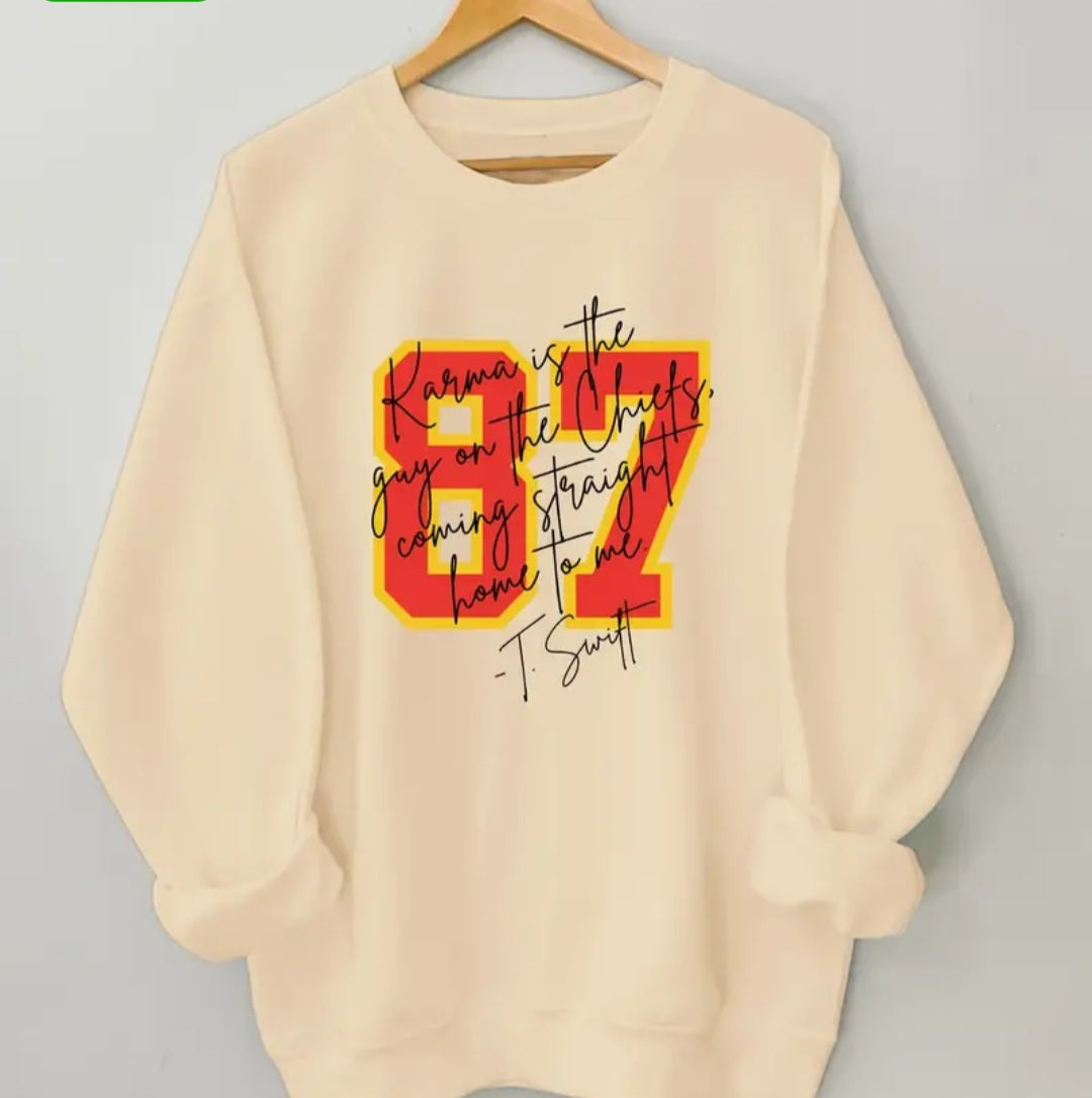 Swiftie '87 Karma Sweatshirt